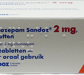 Clonazepam pot 100 pillen 2mg