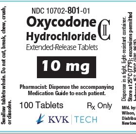 Oxycodone – 10 mg
